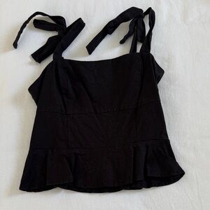 Elegant Black Women's Top